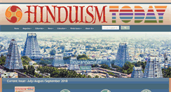 Desktop Screenshot of hinduismtoday.com